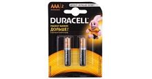 Батарейка Duracell Basic LR03-2BL 2шт/уп. ААА